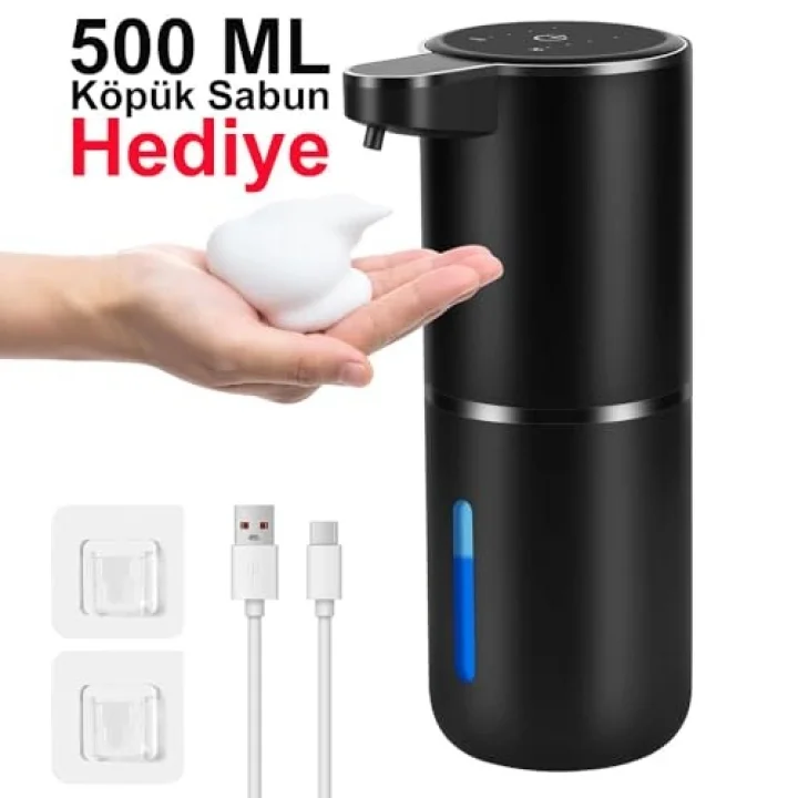 Sensörlü USB Şarjlı Köpük Sabunluk/GT-SD03S
