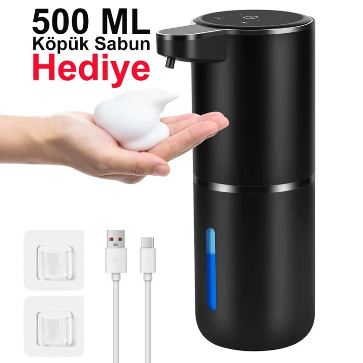 Sensörlü USB Şarjlı Köpük Sabunluk/GT-SD03S