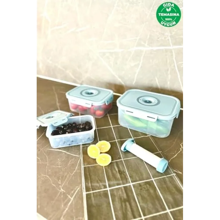 SEOUL TAZE ÜRÜN SAKLAMA KABI 3LÜ SET