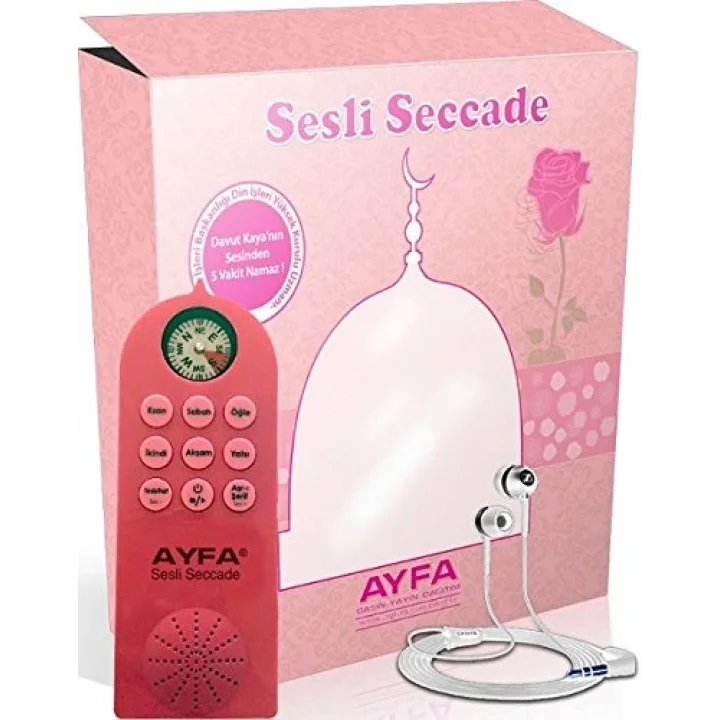 Sesli Seccade Türkçe Pembe (Kod: Ayfa505P)