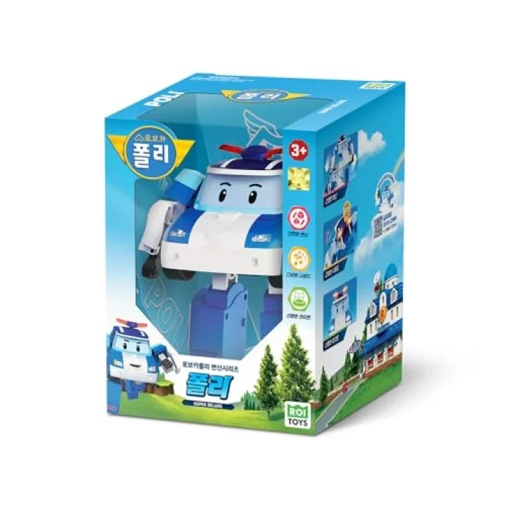 Sesli ve Işıklı Büyük Transforming Robot Poli
