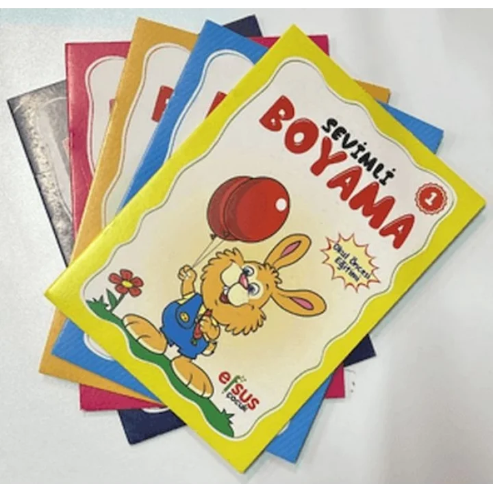 Sevimli Boyama Seti (5 Kitap)