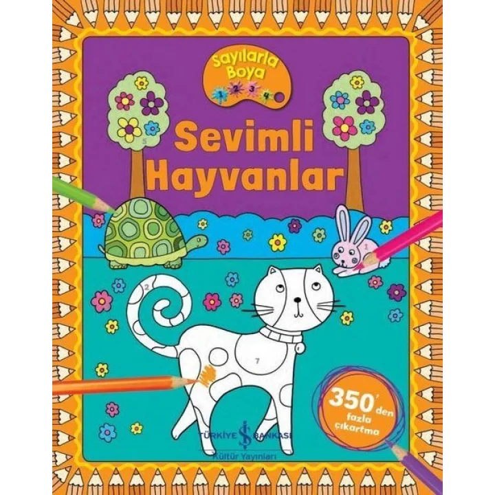 Sevimli Hayvanlar - Sayılarla Boya