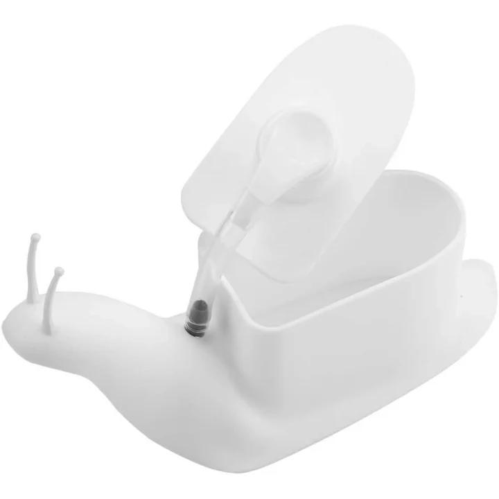 Sevimli Salyangoz Şeklinde Sıvı Sabunluk, Plastik, Çok Renkli, 11 cm Yükseklik, 16 cm Uzunluk