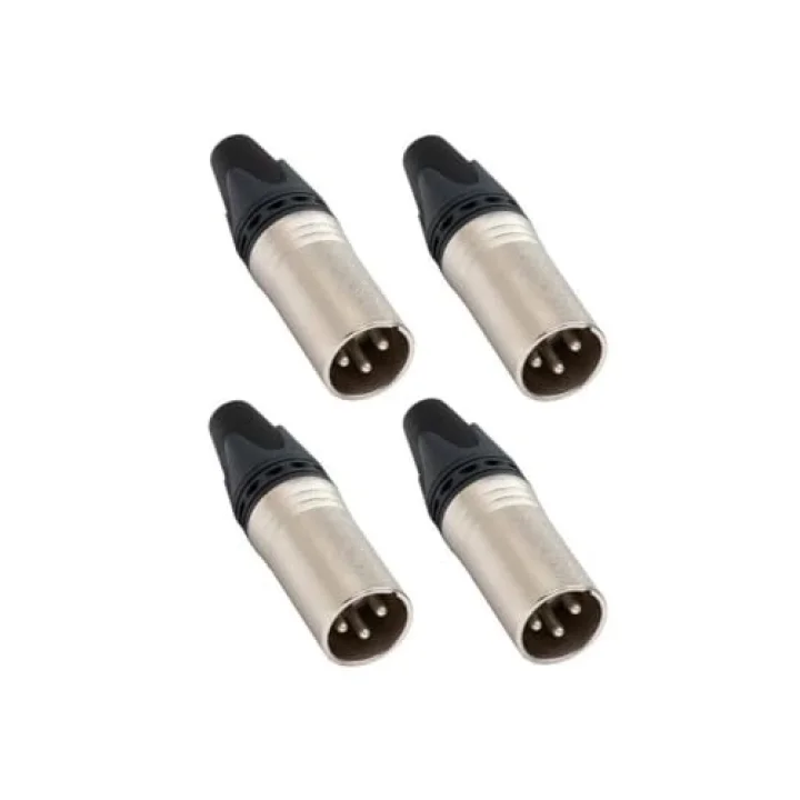 SFC-M11-4X 3 Pinli XLR Konnektör (4 ADET)
