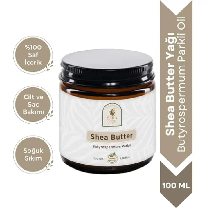 Shea Butter Yağı 100 ml%100 Saf