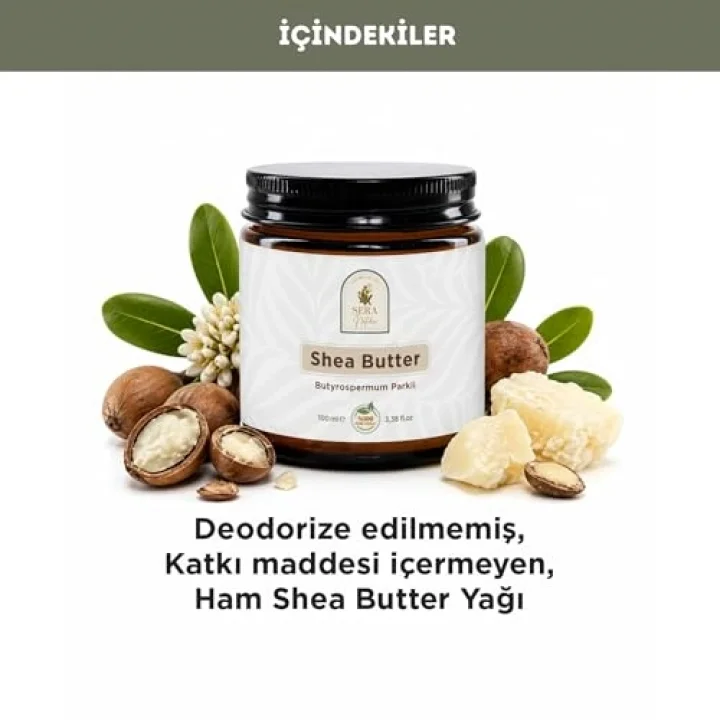 Shea Butter Yağı 100 ml%100 Saf