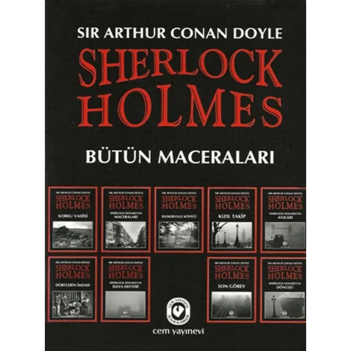Sherlock Holmes Bütün Maceraları (9 Kitap Takım)