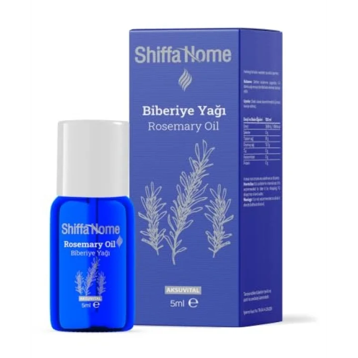 Shiffa Home Biberiye Yağı 5 ml. 1 Paket (1 x 5 ml)