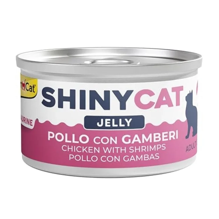 Shinycat Konserve Kedi Maması - Tavuklu Karidesli 70 gr