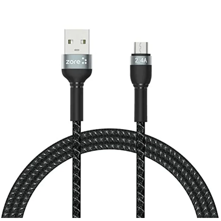 Shira Serisi Micro Usb Kablo 1 Metre Siyah