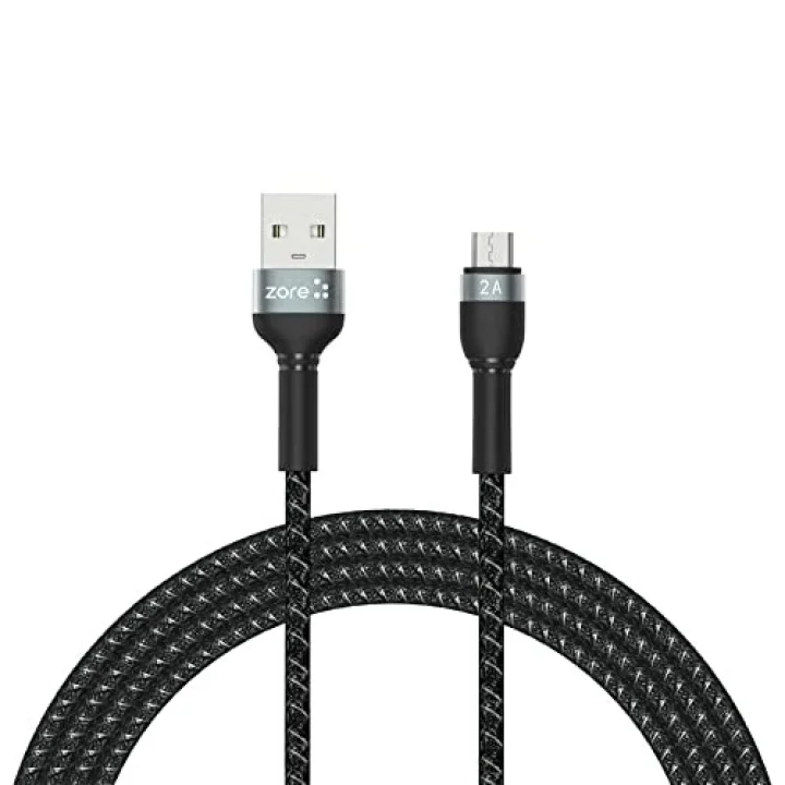Shira Serisi Micro Usb Kablo 2 Metre Siyah