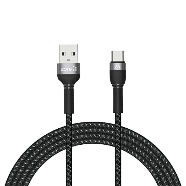 Shira Serisi Type-c Usb Kablo 2 Metre Siyah