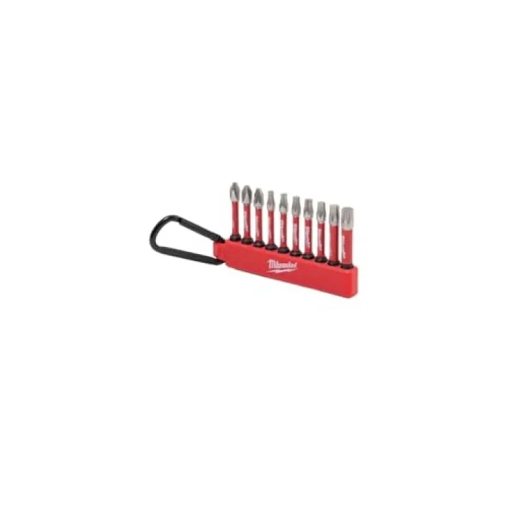 Shockwave Karabinalı Bits Uç Seti 10 Parça