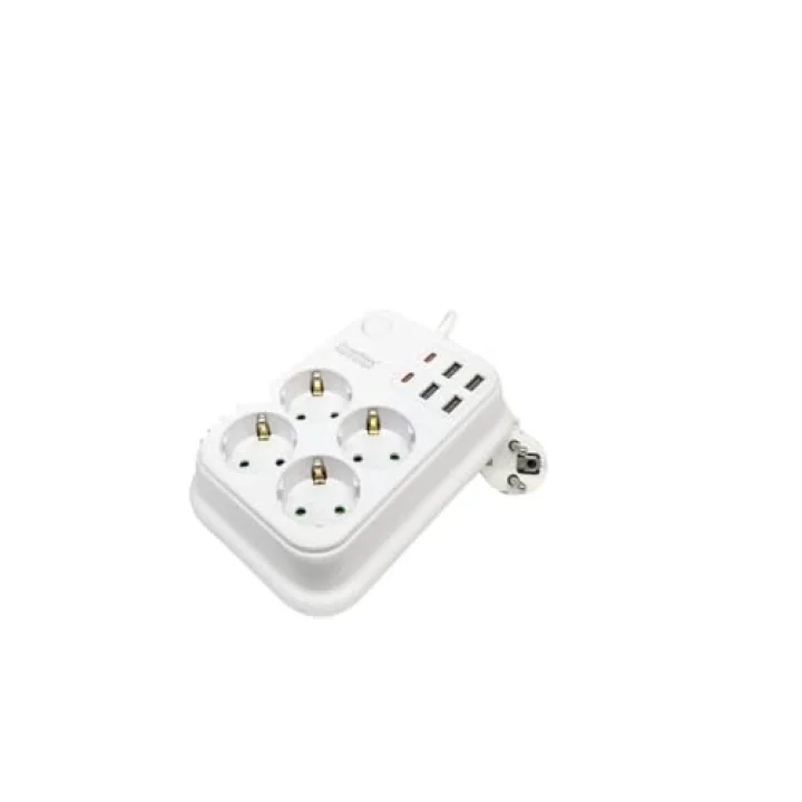 Showmax Serisi SH-2946 Termal Akım Korumalı Priz 2 MT (4 Priz + 4 Usb + 2 Type-c)