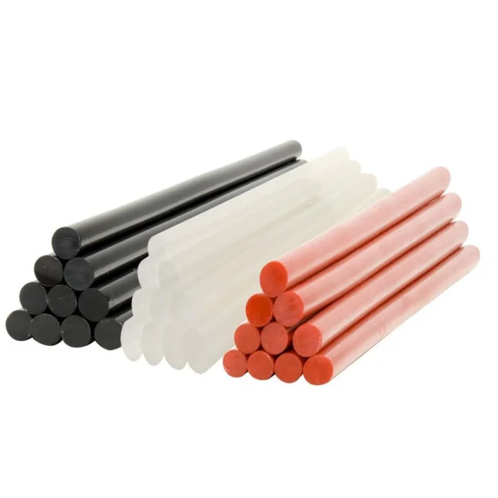 Mey İthalat® Sıcak Silikon Şeffaf 6,2 mm 30 Cm 10 Adet