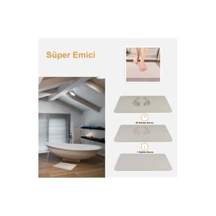 Sihirli Su Emici Banyo Paspası banyopt