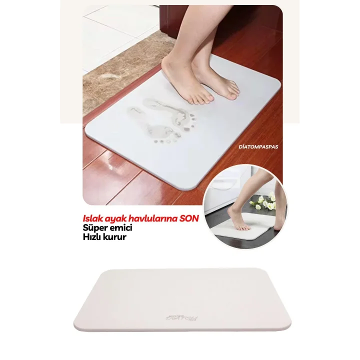 Sihirli Su Emici Banyo Paspası banyopt