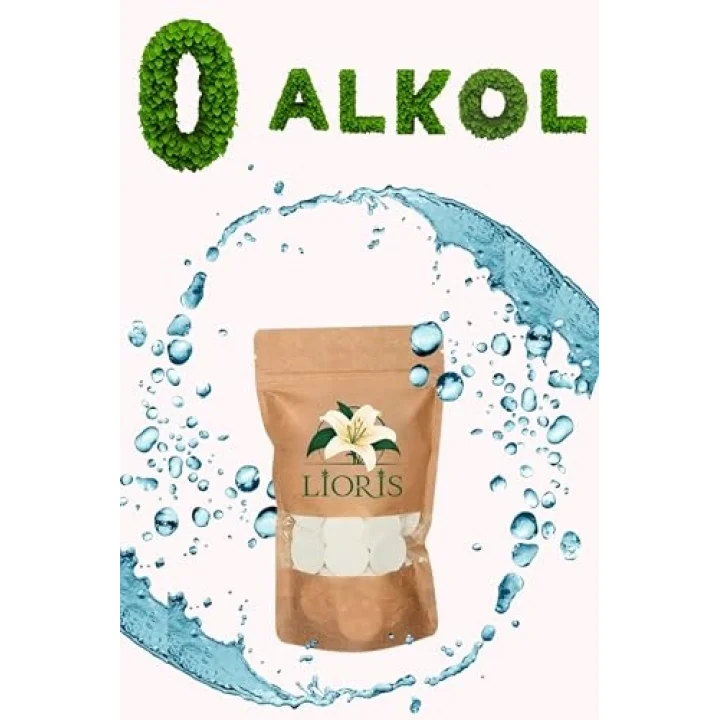 Sıkıştırılmış Tablet Mendil 50 Adet Tekli Ambalajlı