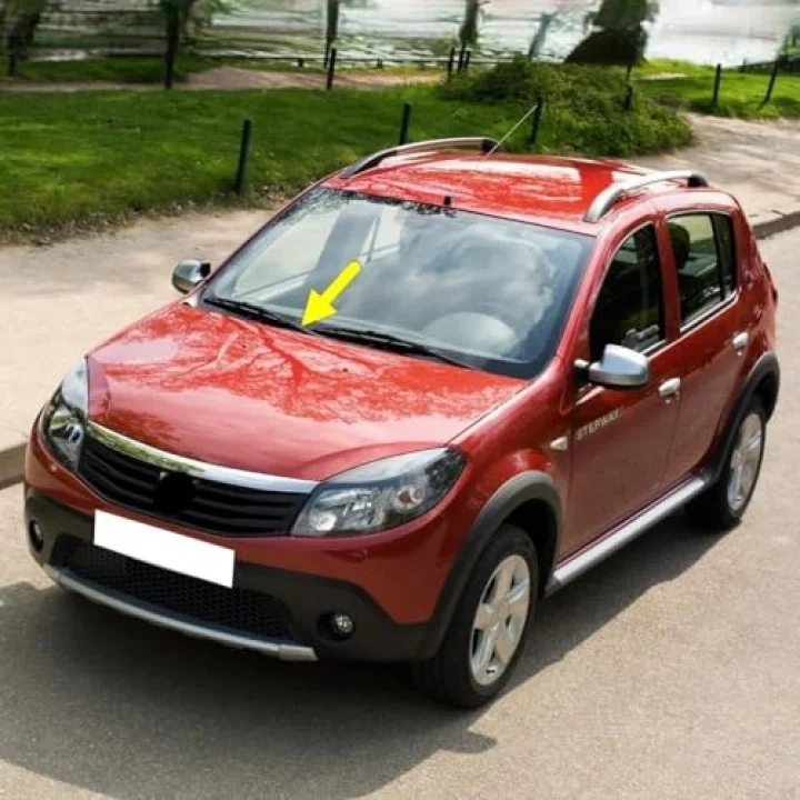 Silecek Kolu Ön Cam Sağ Yolcu Tarafı Dacia Sandero Stepway ile uyumlu 2008-2012