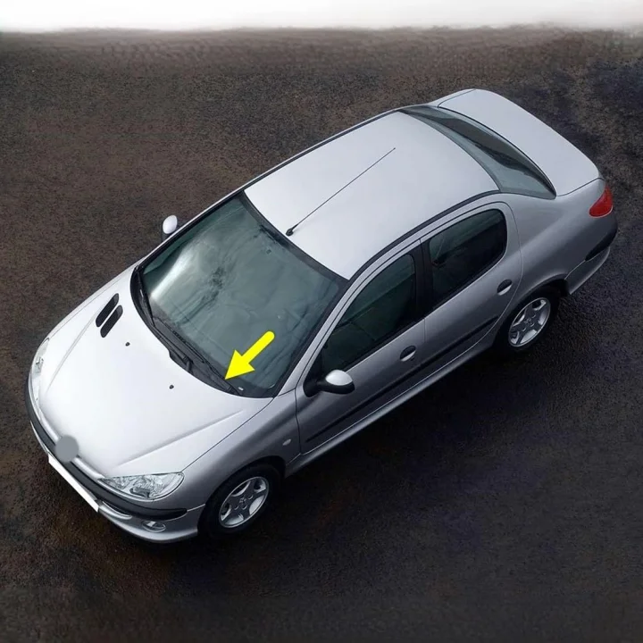 Silecek Kolu Ön Cam Sol Sürücü Taraf Peugeot 206 Sedan ile uyumlu 2007-2011