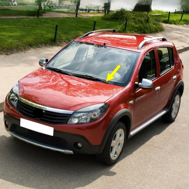 Silecek Kolu Ön Cam Sol Sürücü Tarafı Dacia Sandero Stepway ile uyumlu 2008-2012
