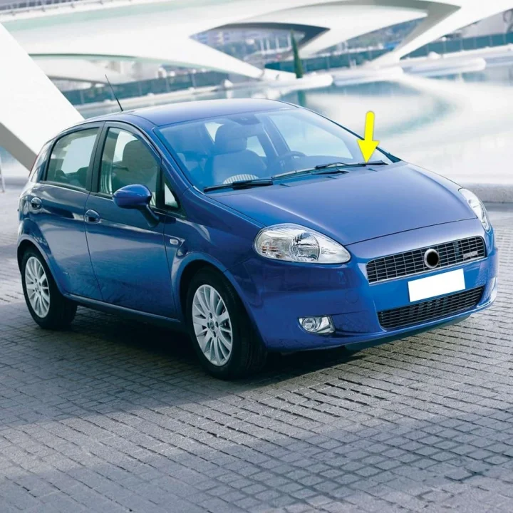 Silecek Kolu Ön Cam Sol Sürücü Tarafı Fiat Grande Punto ile uyumlu 2006-2011