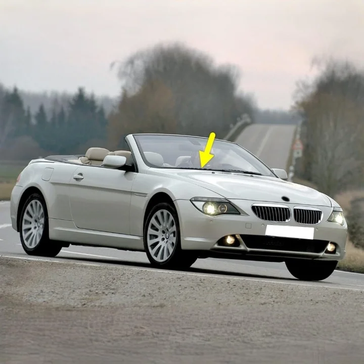 Silecek Kolu Ön Sağ Yolcu Tarafı BMW 6 Serisi E64 Cabrio ile uyumlu 2004-2011