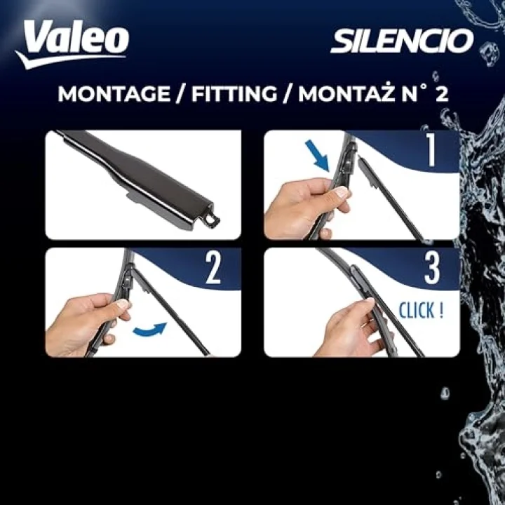 Silencio Flat Blade Set Silecek Smart Fortwo (2007 ve sonrası) (580+530 MM) 574636