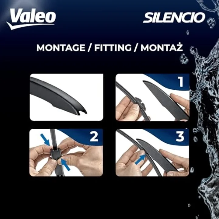 Silencio Rear Arka Silecek Citroen C5 III (2015-2017), Mini Countryman (2016 ve sonrası), Nissan Juke (2019 ve sonrası), Clio IV (2012-2021) (240 MM) 574609