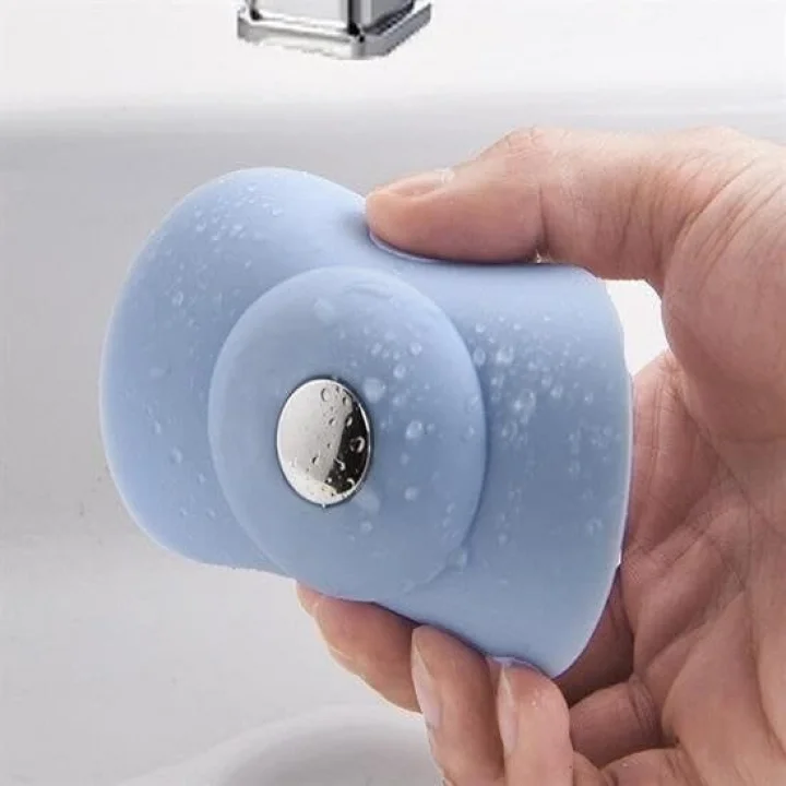 Silikon Malzeme Banyo Mutfak Gider Evye Lavabo İçine Çöp Tıpası