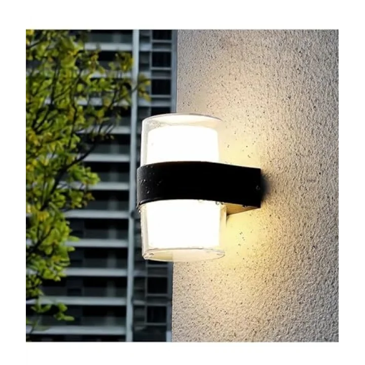 Silindir Led Aplik 12 Watt Gün Işığı 3200k İç Mekan Ve Dış Mekan Cata Bora Led Aplik Ip54