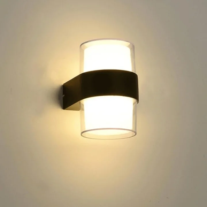 Silindir Led Aplik 12 Watt Gün Işığı 3200k İç Mekan Ve Dış Mekan Cata Bora Led Aplik Ip54