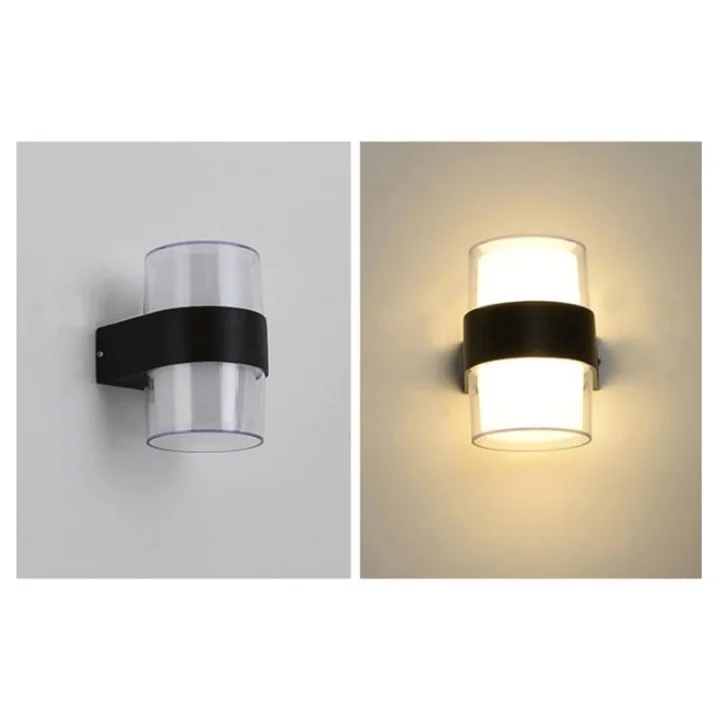 Silindir Led Aplik 12 Watt Gün Işığı 3200k İç Mekan Ve Dış Mekan Cata Bora Led Aplik Ip54