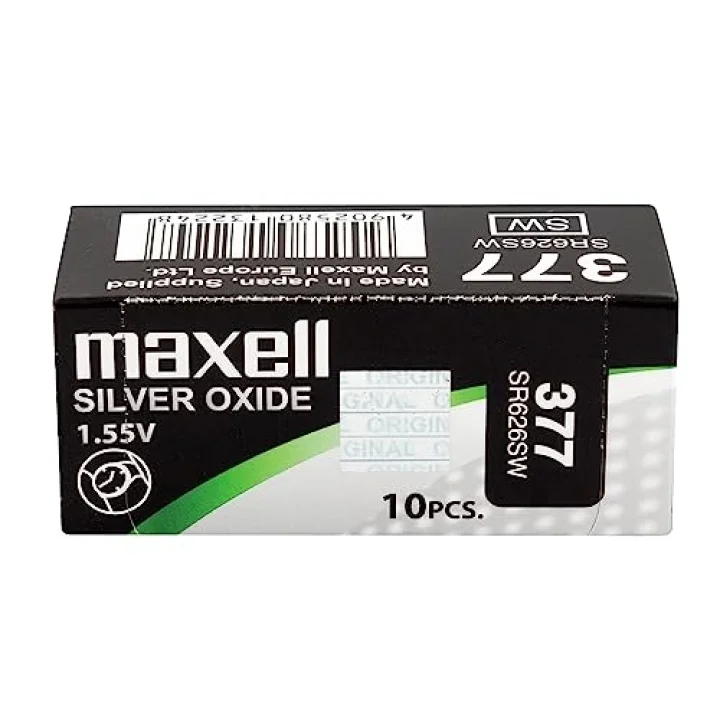 Sılver Oxide 377 SR626SW Pil 10lu Paket