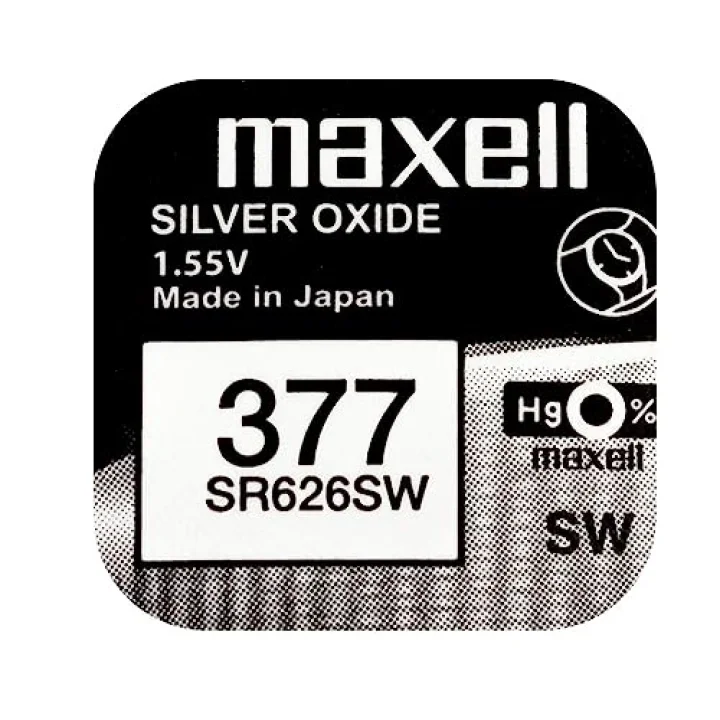 Sılver Oxide 377 SR626SW Pil 10lu Paket