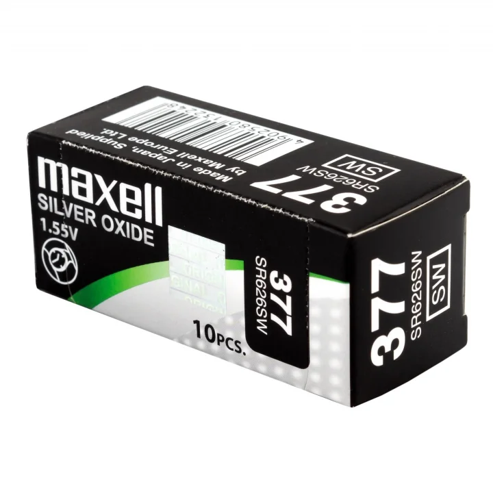 Sılver Oxide 377 SR626SW Pil 10lu Paket