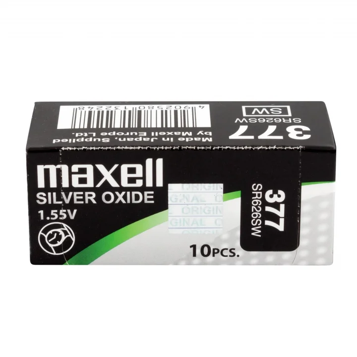 Sılver Oxide 377 SR626SW Pil 10lu Paket
