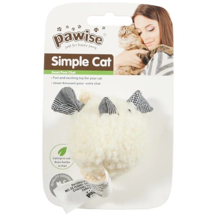 Simple Cat Peluş Oyuncak Top Fare