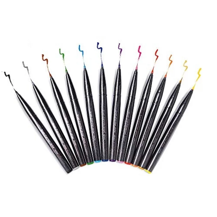 Sing Pen Brush İnce Uçlu Fırça Kalem SARI