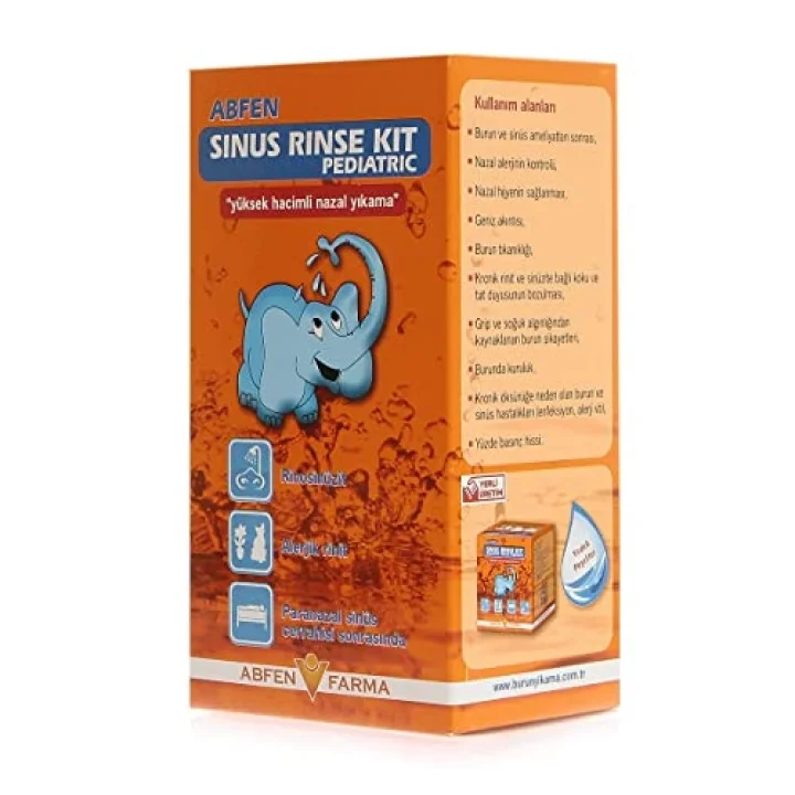 Sinus Rinse Pediatric Kit 25 Yedek Poşet