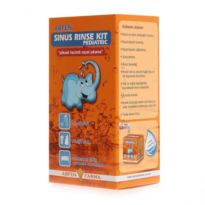 Sinus Rinse Pediatric Kit 25 Yedek Poşet