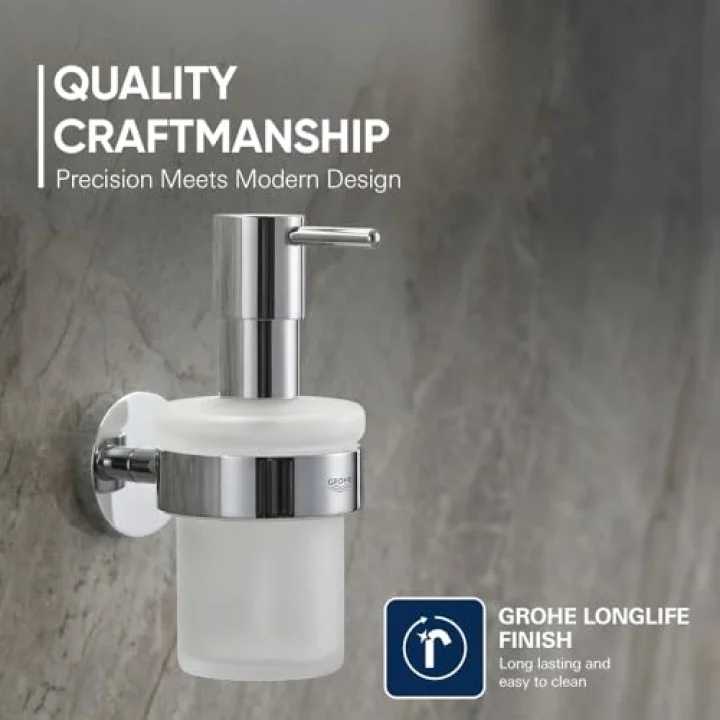Sıvı Sabunluk Seti Essentials Krom - 40448001