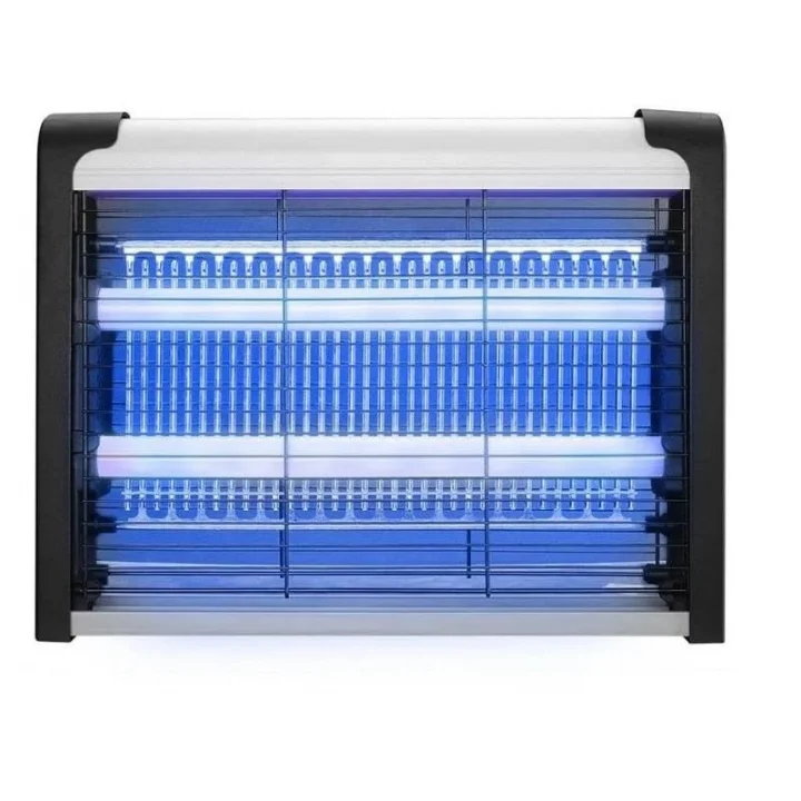 Siyah 6 Watt 2000 Volt İki LEDli Elektrikli Sinek ve Haşere Öldürücü