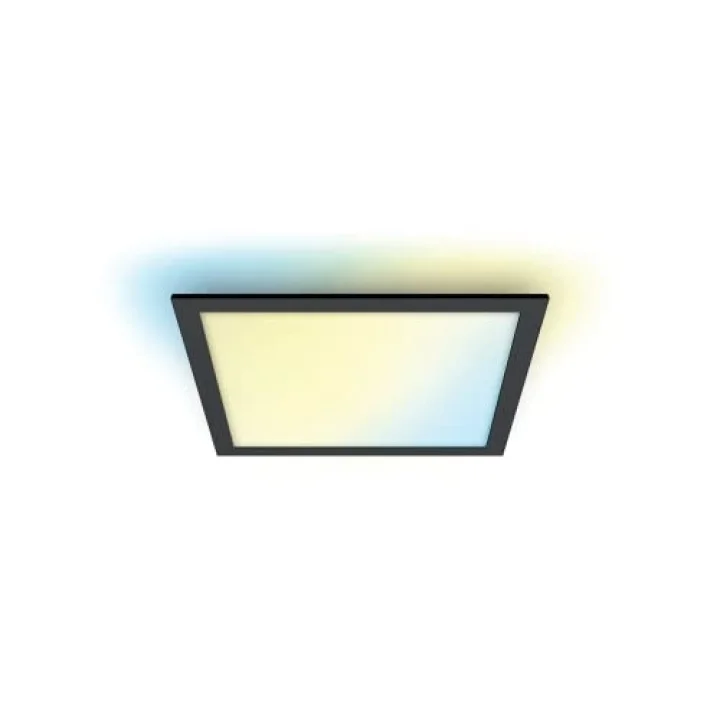 Siyah Akıllı Sıva Üstü RGB Kare Panel Tavan Armatürü 36W