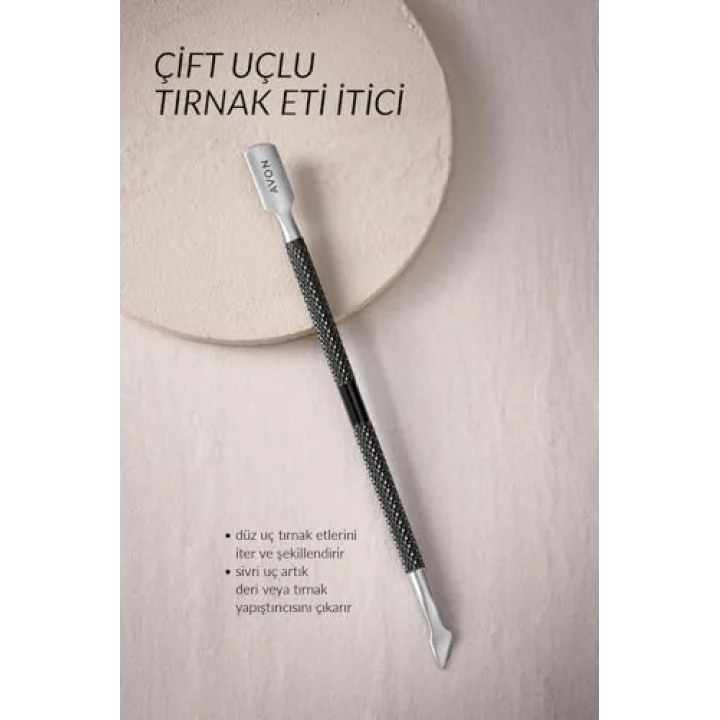 Siyah Çift Uçlu Tırnak Eti İtici
