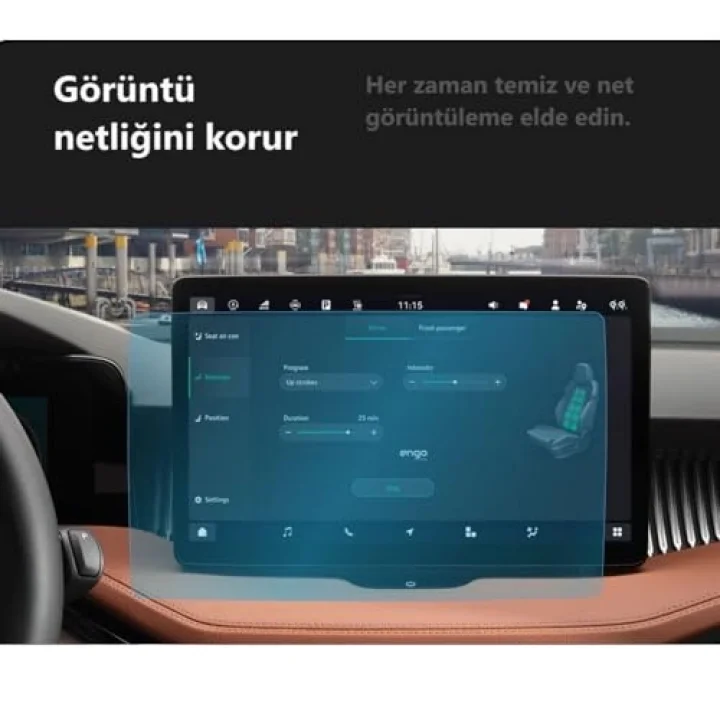Skoda Superb 10 İnç İle Uyumlu Ekran Koruyucu Multimedya Navigasyon