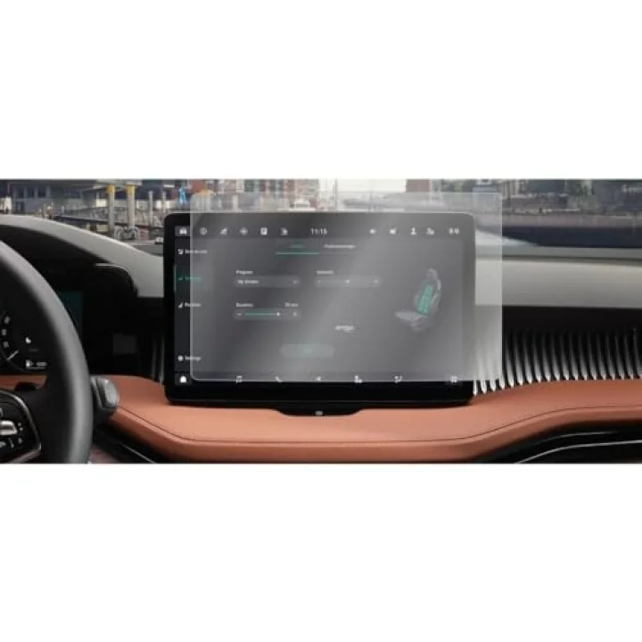 Skoda Superb 10 İnç İle Uyumlu Multimedya Navigasyon Mat Ekran Koruyucu Şeffaf