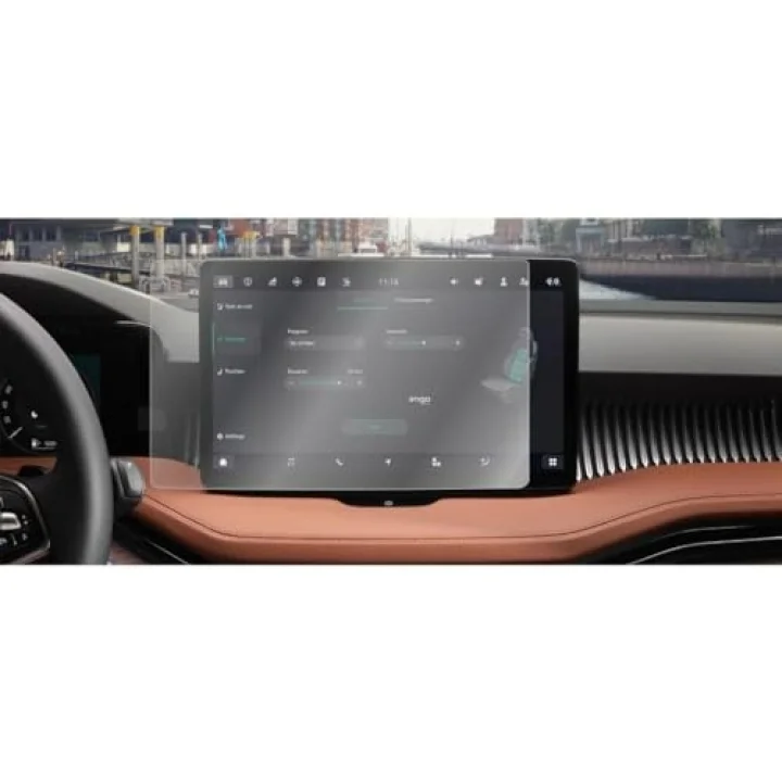 Skoda Superb 10 İnç İle Uyumlu Multimedya Navigasyon Mat Ekran Koruyucu Şeffaf