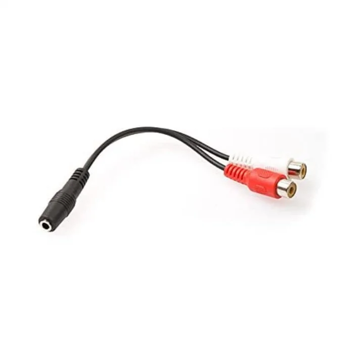 SL-358 15cm 3.5 F to 2 RCA F Stereo Kablosu